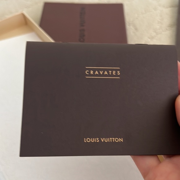 TIMELESS CLASSIC LOUIS VUITTON blue MONOGRAM MIX TIE - Picture 6 of 6